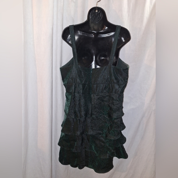 Dressbarn Collection Deep Green Dress - Picture 4 of 8